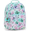 Image de Sac À Dos Scolaire Fille Kipling Seoul En Tissu Synthétique Imprimé Floral Vert/rose