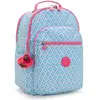 Image de Sac À Dos Kipling Seoul College Dreamy Geo Grand Format   32 L Bleu Ciel