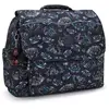 Image de Cartable Garçon Kipling Codie En Polyester Recyclé Imprimé Noir / Bleu