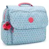 Image de Cartable Fille Kipling Codie En Polyester Recyclé Imprimé Géométrique Bleu / Rose