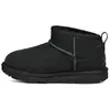 Image de Boots Enfant En Daim Noir Foncé