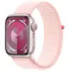 Image de Watch Series 9 GPS, boitier en aluminium de 41 mm avec boucle sport, Rose - Bon état en occasion ou reconditionné