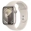 Image de Watch Series 9 GPS, boitier en aluminium de 45 mm avec boucle en caoutchouc, Beige, S/M - Excellent état en occasion ou reconditionné