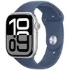Image de Apple Watch Series 10 OLED 46 mm Numérique 416 x 496 pixels Écran tactile 4G Argent Wifi GPS (satellite) - Excellent état en occasion ou reconditionné