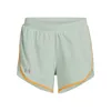 Image de Under Armour Fly-By Elite 3in Shorts Femmes-Vert,Orange, Taille M