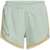 Image de Under Armour Fly-By Elite 3in Shorts Femmes-Vert,Orange, Taille XS