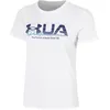 Image de Under Armour UA Vintage Performance T-shirt Femmes-Blanc, Taille XS