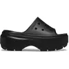 Image de Claquettes femme Crocs Stomp Noir 41/42 209346-001