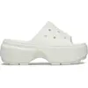 Image de Claquettes femme Crocs Stomp Blanc 41/42 209346-0WV