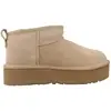 Image de Bottes Fille Modèle K Classic Ultra Mini Platf Beige