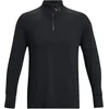 Image de Under Armour Qualifier Run 1/4 Zip Maillot De Course Hommes-Noir, Taille L