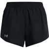 Image de Under Armour Fly By 3in Short de running Femmes - noir, Taille S
