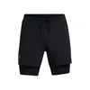 Image de Under Armour Launch 5 Inch 2-in-1 Short De Running Hommes-Noir, Taille M