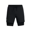 Image de Under Armour Launch 5 Inch 2-in-1 Short De Running Hommes-Noir, Taille S