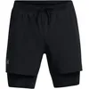 Image de Under Armour Launch 5 Inch 2-in-1 Short De Running Hommes-Noir, Taille XXL