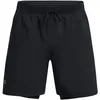 Image de Under Armour Launch 5 Inch 2-in-1 Short de running Hommes - noir, Taille XXL