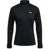 Image de Haut d'entraînement 1/2 zippé femme Under Armour Solid Noir S 1384224-001