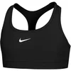 Image de Nike Dri-Fit Swoosh Soutien-gorge Sport Filles-Noir, Taille S