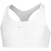 Image de Nike Dri-Fit Swoosh Soutien-gorge Sport Filles-Blanc, Taille L