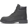 Image de Boots Garçon En Cuir Noir Foncé
