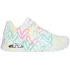 Image de Baskets Basses À Lacets Blanc Multi