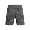 Image de Under Armour Launch Pro 7in Printed Short De Running Hommes-Gris,Vert, Taille XXL