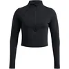 Image de Under Armour Launch Elite Half Zip Maillot De Course Femmes-Noir, Taille M