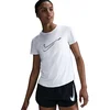 Image de Nike Swoosh Maillot De Course Femmes-Blanc, Taille XS