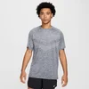 Image de Nike Stride Maillot de course Hommes - bleu gris, Taille S