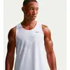 Image de Nike Stride Maillot de course Hommes - blanc, argent, Taille XL