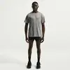 Image de Nike Stride Maillot de course Hommes - gris, argent, Taille XL