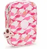 Image de Trousse Rectangulaire Grande Capacité Nylon Rose