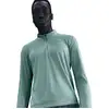 Image de Nike Pacer Half-Zip Maillot de course Hommes - turquoise, argent, Taille XL