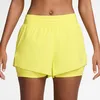 Image de Nike Swift Short de running Femmes - jaune citron, argent, Taille XL