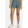 Image de Under Armour Fly By 3in Short de running Femmes - bleu gris, bleu petrol, Taille S