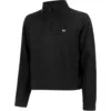 Image de Under Armour Expanse Fleece Half-Zip Sweat-shirt Femmes-Noir, Taille XS