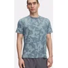 Image de Under Armour Launch Elite Print Maillot De Course Hommes-Bleu Petrol, Bleu Gris, Taille L