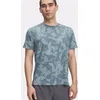 Image de Under Armour Launch Elite Print Maillot De Course Hommes-Bleu Petrol, Bleu Gris, Taille S