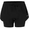 Image de Under Armour Velociti Pro 4in 2n1 Short de running Femmes-noir, argent, Taille L