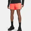 Image de Under Armour Velociti Pro Vent 5in Short de running Hommes - orange, argent, Taille XXL