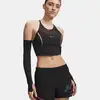Image de Under Armour Velociti Elite Crop Maillot de course Femmes-noir, pink, Taille XS