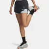 Image de Under Armour Explor Trail Ultra Lined Short de running Femmes-anthracite, bleu, Taille L