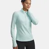 Image de Under Armour Launch Pro Half Zip Maillot de course Femmes-mint, argent, Taille XL