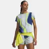 Image de Under Armour Velociti Pro Print Maillot de course Femmes - bleu, multicouleur, Taille L