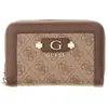 Image de Portefeuille double zip femme Guess Lindsey Beige TU SWSG97-49164-LTL