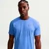 Image de Nike Stride Maillot de course Hommes - bleu, argent, Taille L