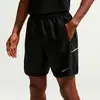 Image de Nike Miler 2in1 Short de running Hommes - noir, argent, Taille L