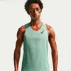Image de Nike AeroSwift Maillot de course Hommes - menthe, noir, Taille M