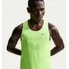Image de Nike Stride Maillot de course Hommes - jaunes fluo, argent, Taille L