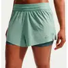 Image de Nike Swift Short de running Femmes - vert clair, argent, Taille XL